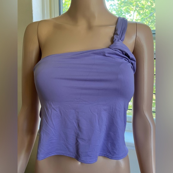 Vince Camuto Other - Vince Camuto Lavender One-Shoulder Tank Top